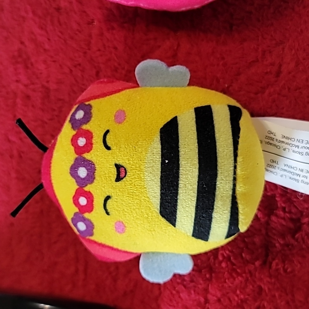 Squishmallow McDonalds Happy Meal - Sunny The Bee
